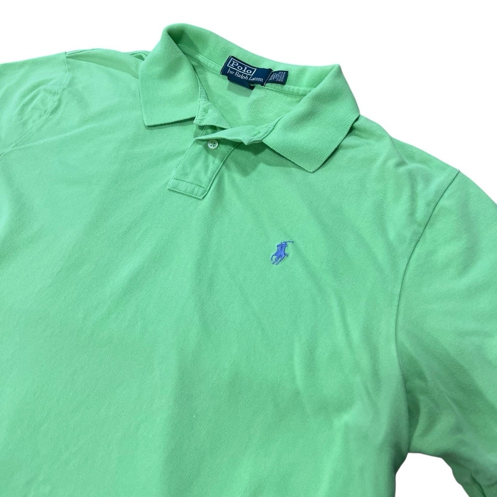 Polo Ralph Lauren Short Sleeve Polo Shirt Men's Big Pony Logo Size‎ L
